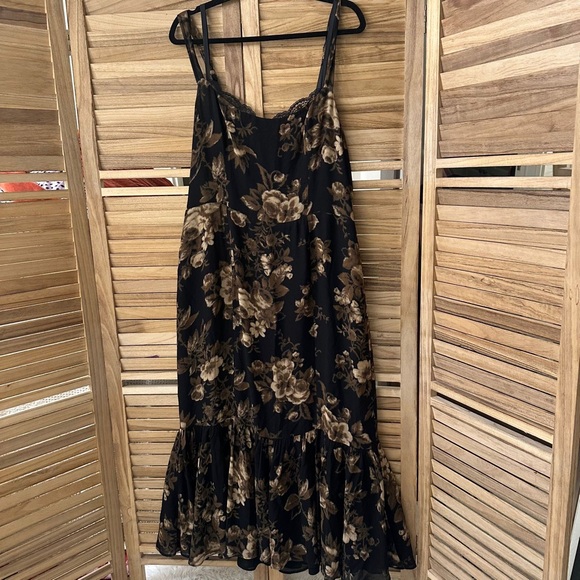 Reformation Irisa Maxi Sleveless Dress in Grand Dame size 14 - Picture 7 of 11